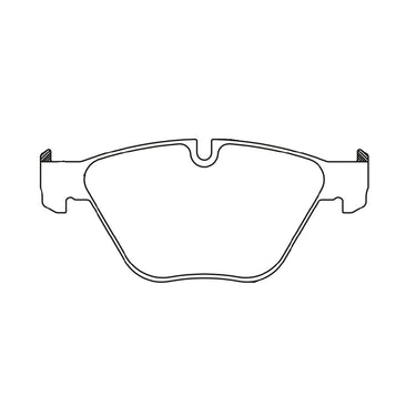 Pagid Racing Brake Pads No. 8053 (Front)
